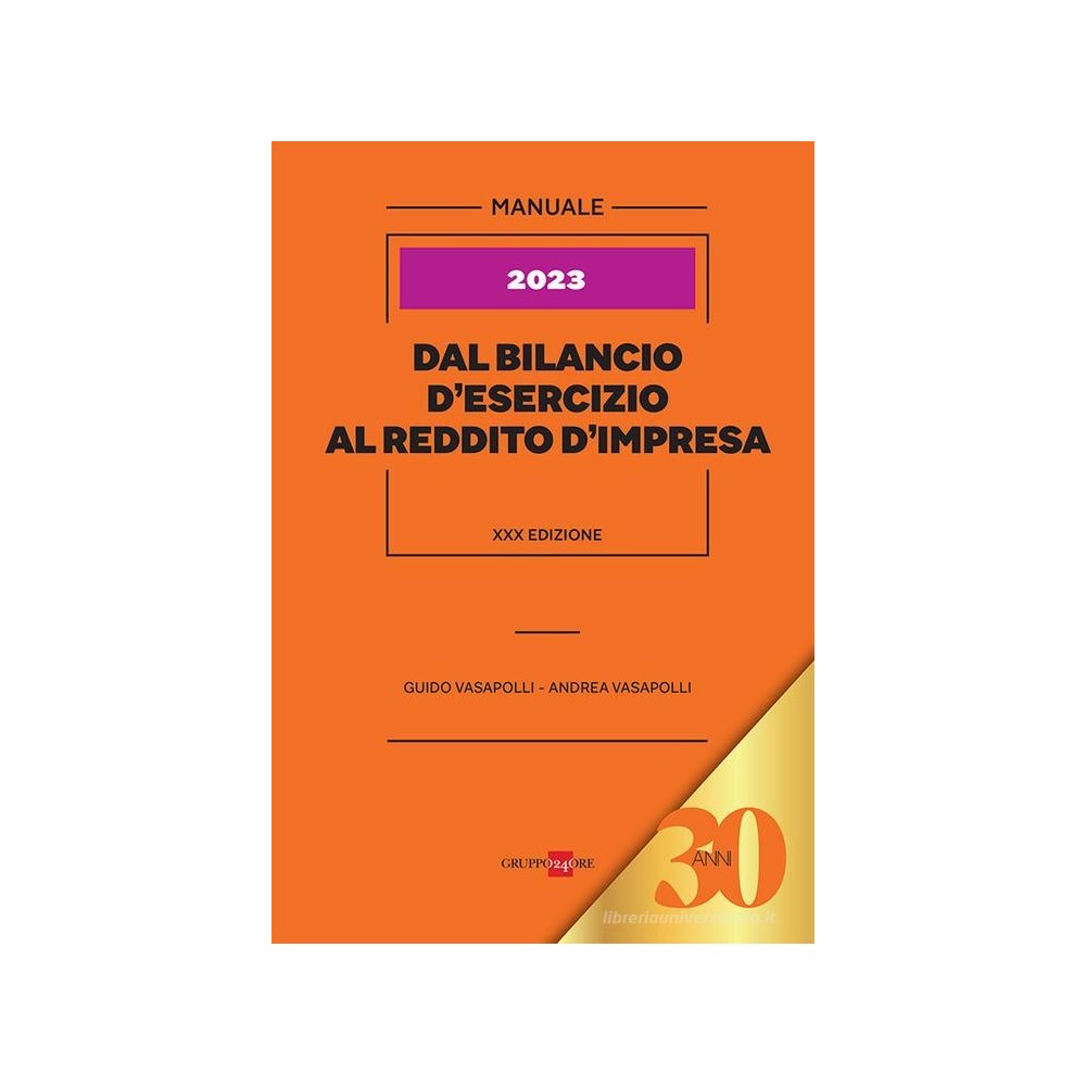 Dal bilancio d'esercizio al reddito d'impresa